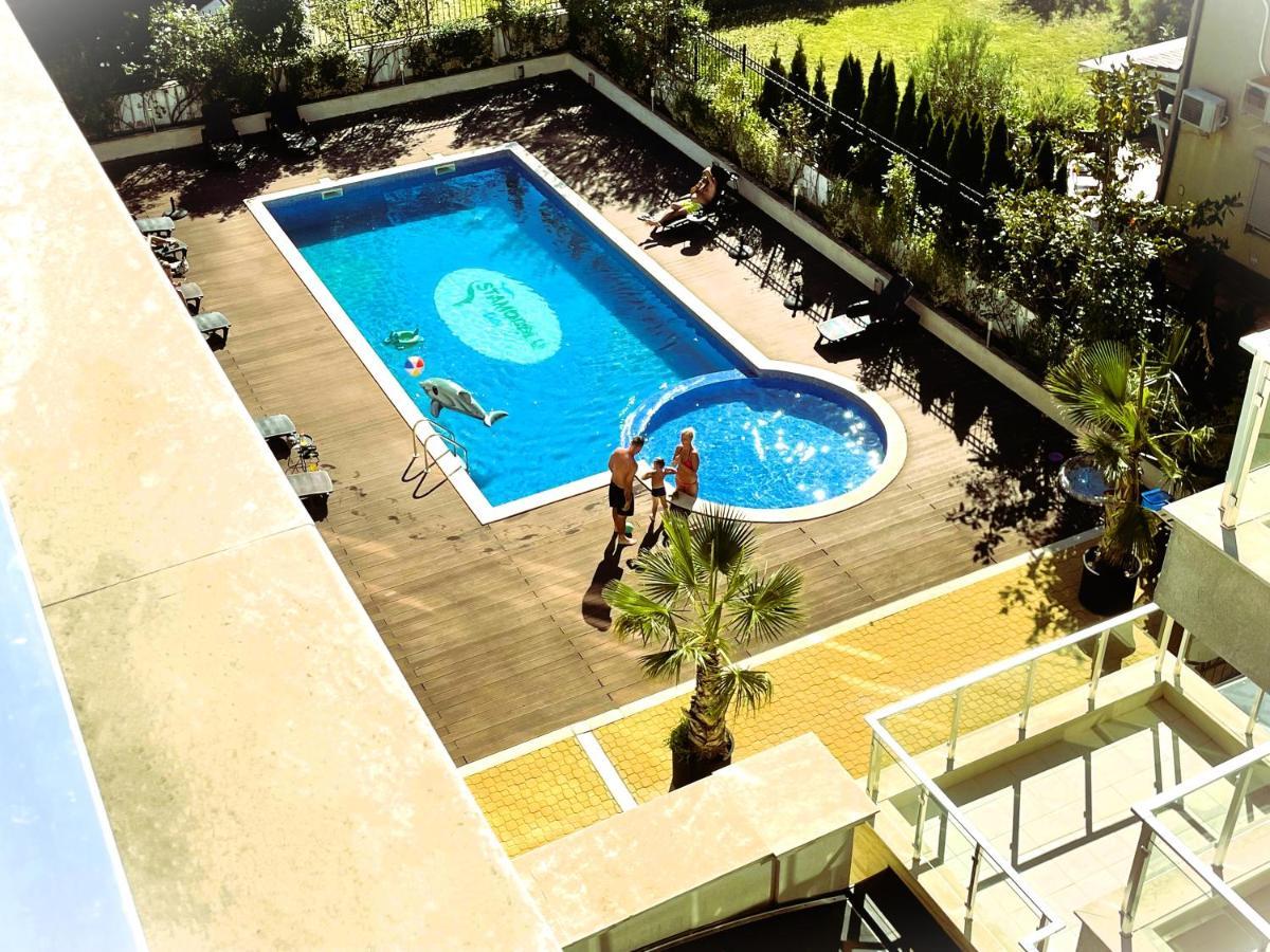 Apartments Stamopolu Lux With Pool View 프리모르스코 외부 사진