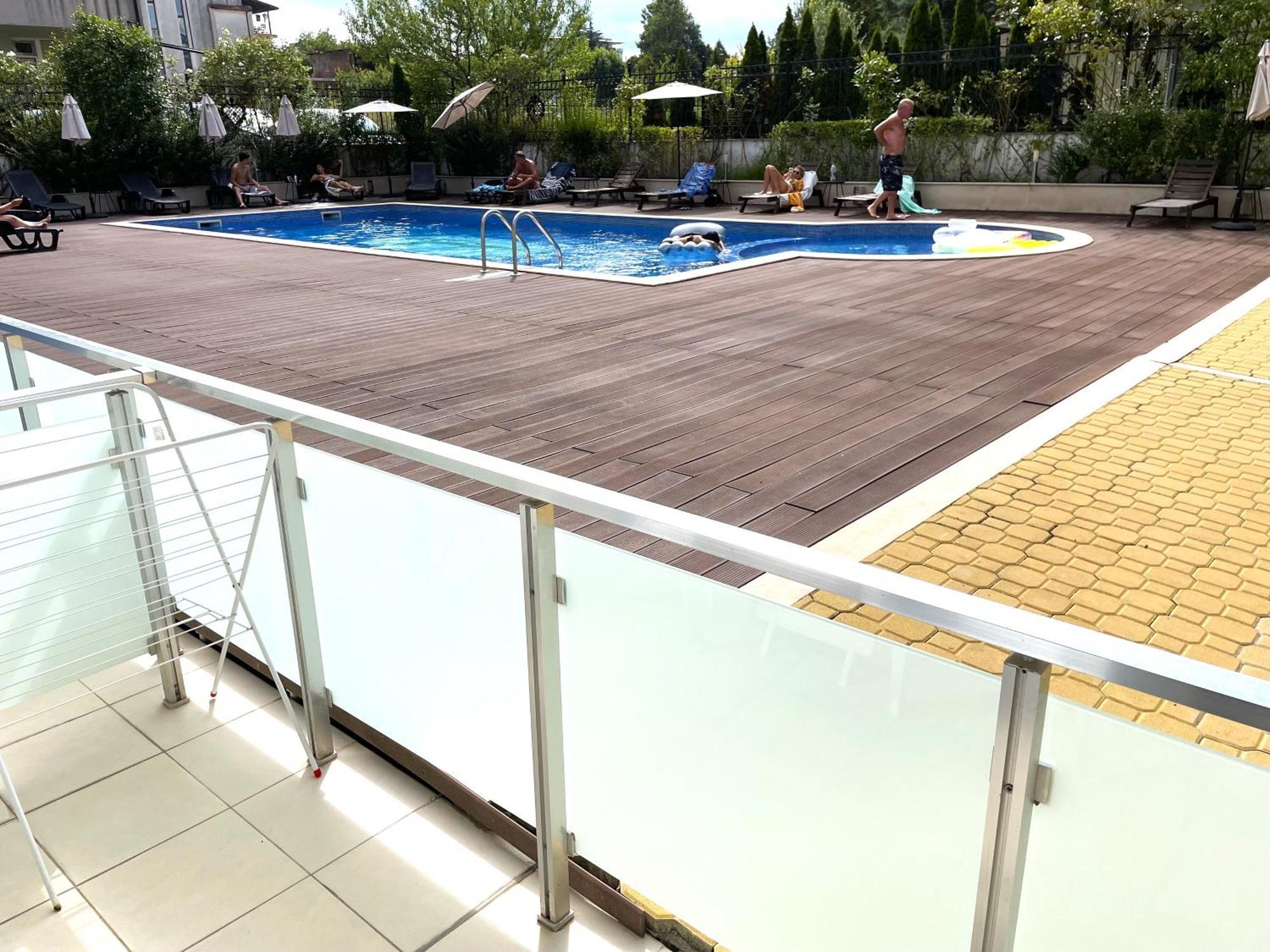 Apartments Stamopolu Lux With Pool View 프리모르스코 외부 사진